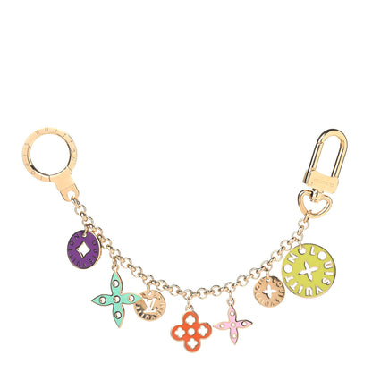 Louis Vuitton Enamel Looping Key Chain Bag Charm Multicolor 1 of 3