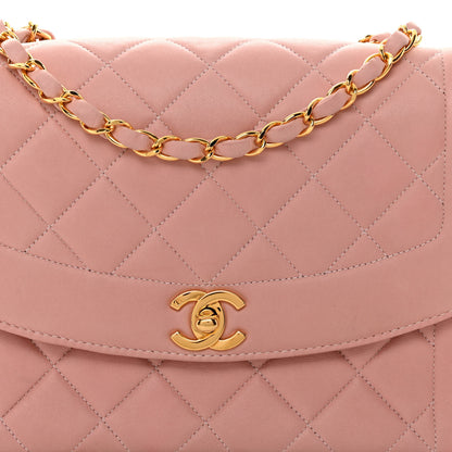 Chanel Lambskin Quilted Medium Single Flap Light Pink 8 of 10