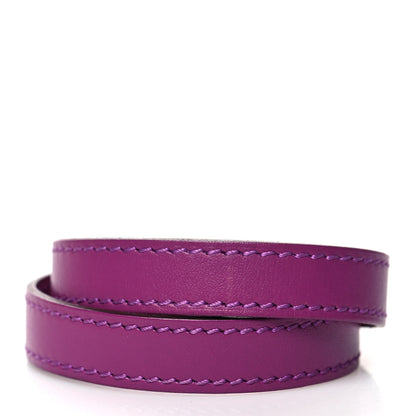 Hermes Swift Kelly Double Tour Bracelet S Cyclamen 3 of 6