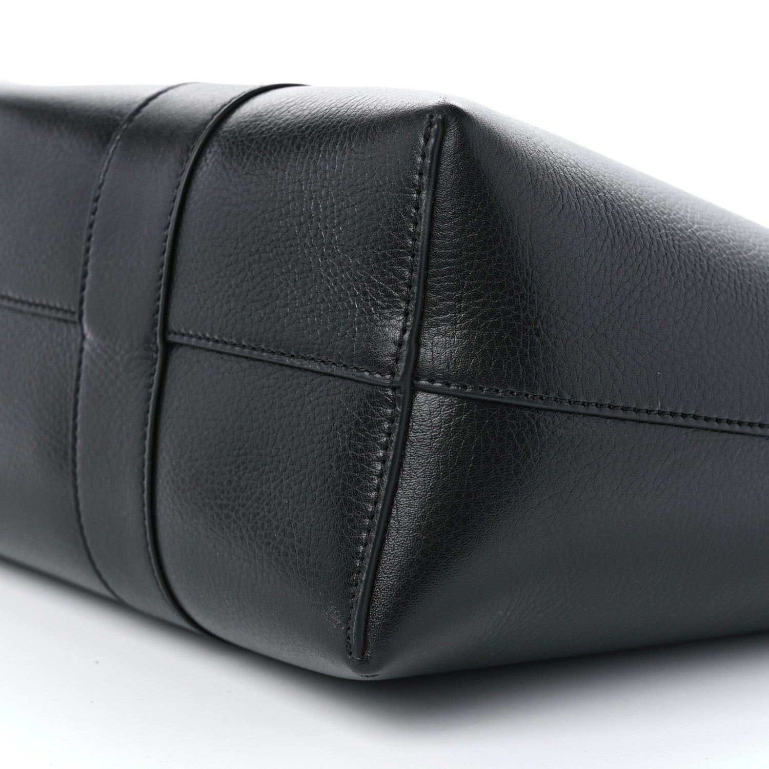 Mulberry High Shine Grain Bayswater Tote Black 9 of 9
