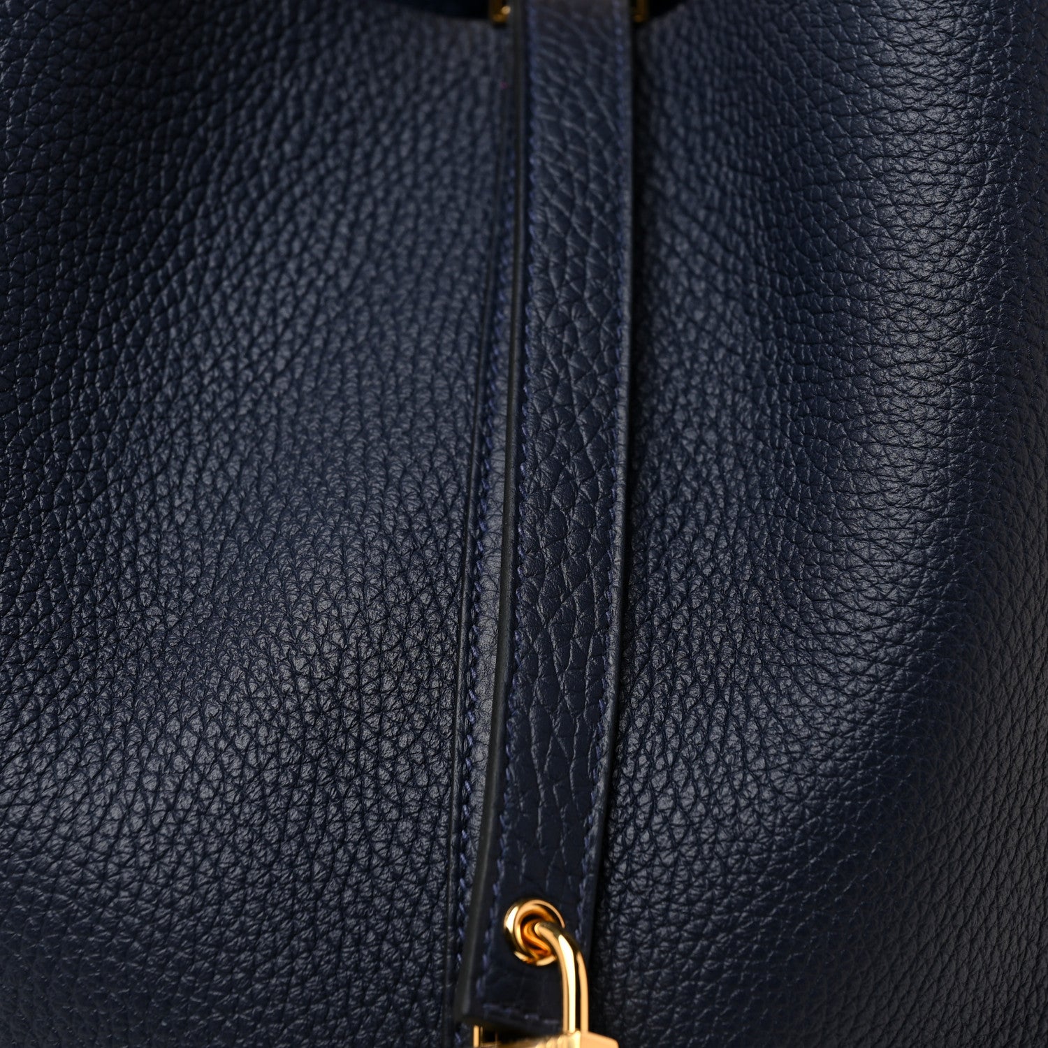 Hermes Taurillon Clemence Picotin Lock 22 MM Bleu Nuit 12 of 18