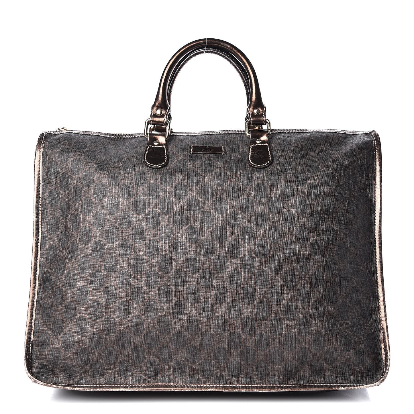 GG Plus Monogram Medium Joy Tote Bag Brown