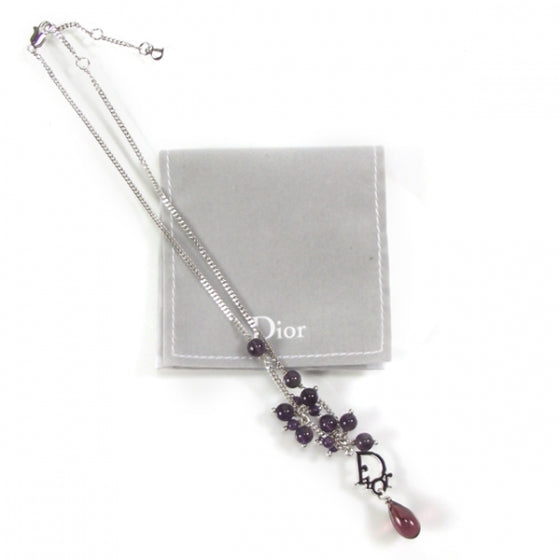 Christian Dior Pearl Dior Charm Necklace 3 of 5