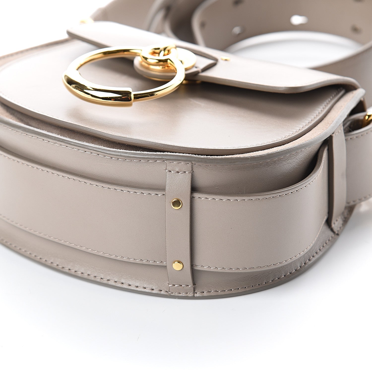 Chloe Calfskin Small Tess Bag Motty Grey 8 of 8