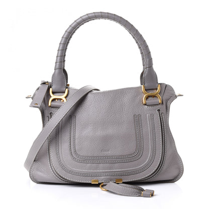 Chloe Calfskin Medium Marcie Satchel Cashmere Grey 1 of 4