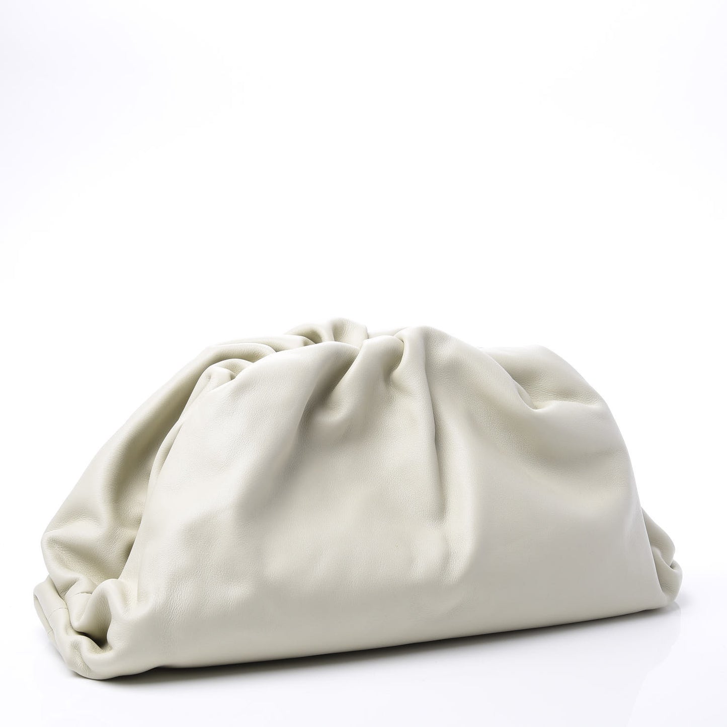 Smooth Butter Calf The Pouch Oversized Clutch Mist