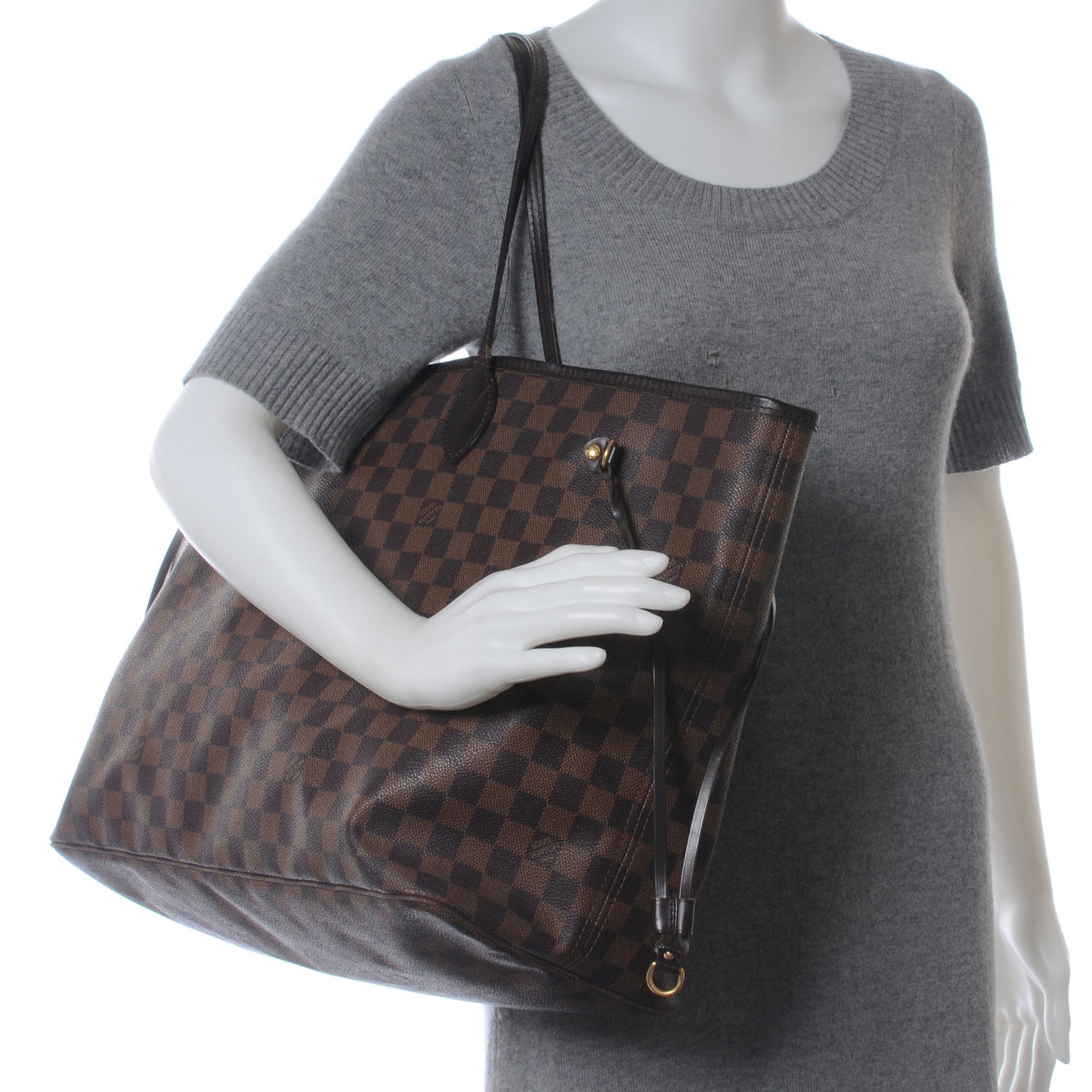 Louis Vuitton Damier Ebene Neverfull GM 2 of 7