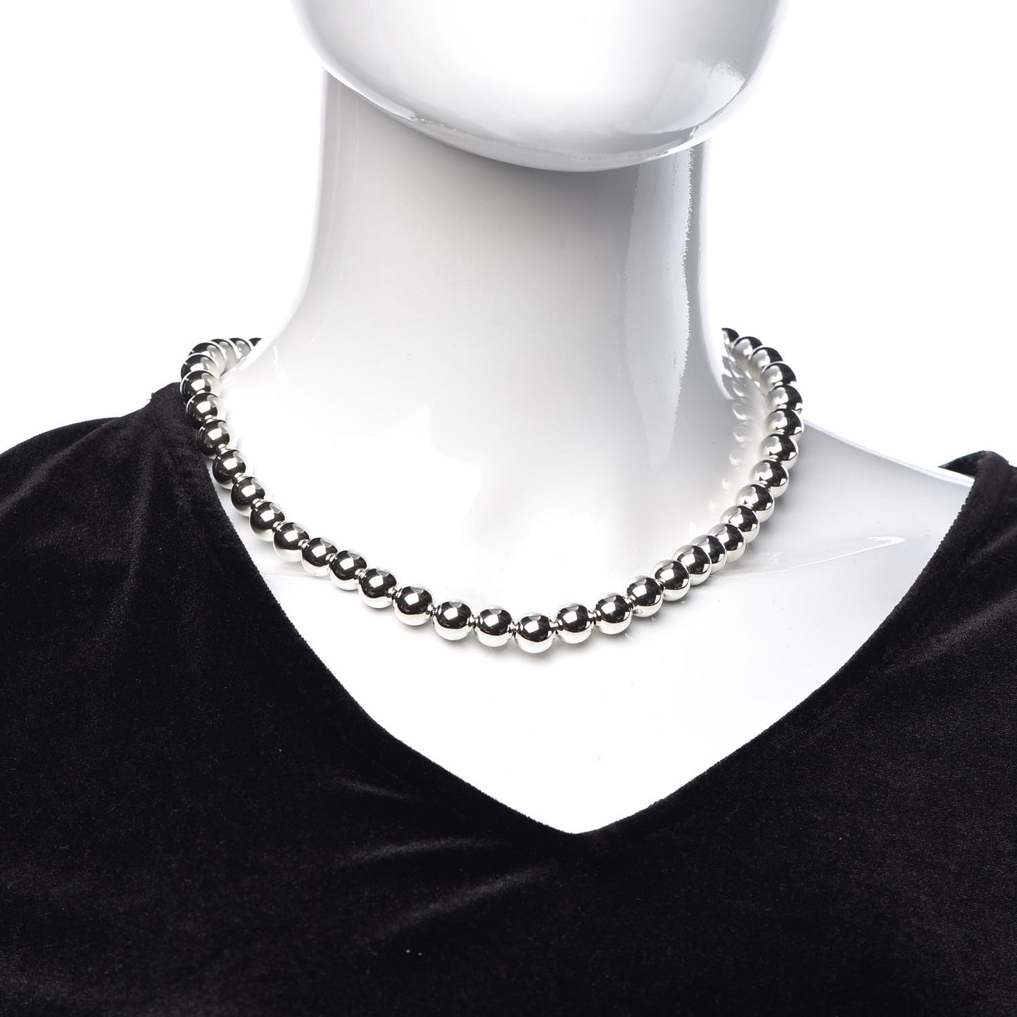 Sterling Silver 10mm HardWear Ball Necklace