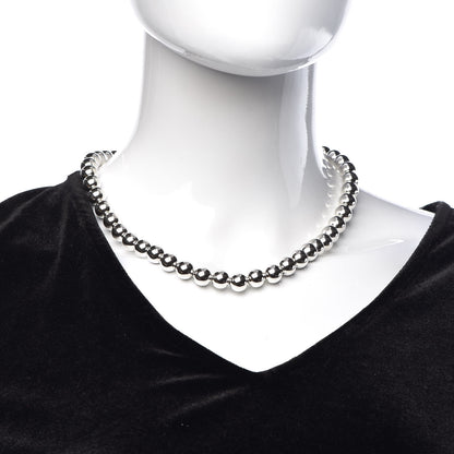 Tiffany Sterling Silver 10mm HardWear Ball Necklace 2 of 6