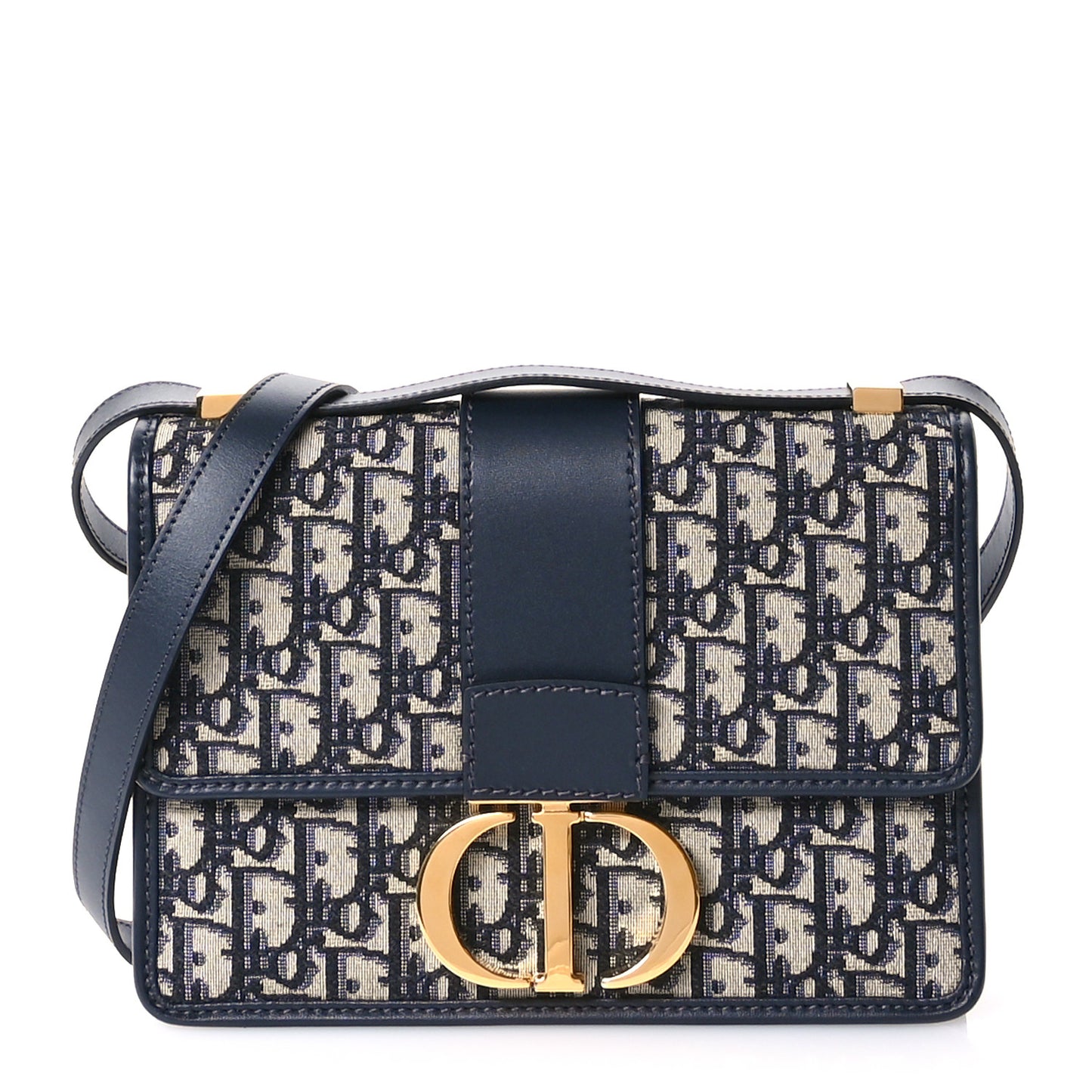 Oblique 30 Montaigne Flap Bag Blue