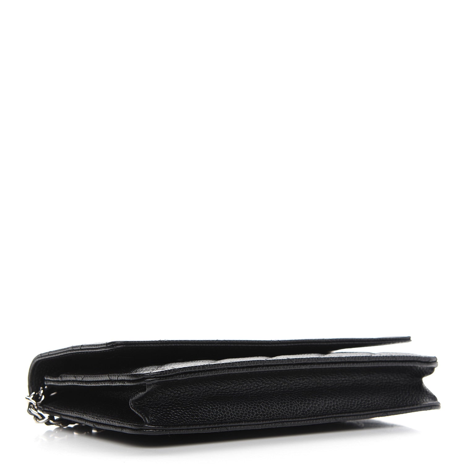 Chanel Caviar Quilted Wallet On Chain WOC Black 4 of 10