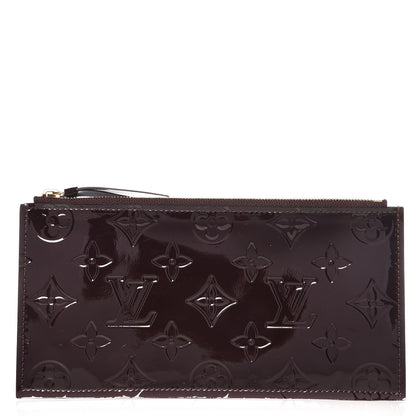 Louis Vuitton Vernis Felicie Chain Wallet Zippered Insert Amarante 1 of 6