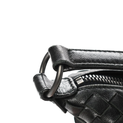 Bottega Veneta Nappa Intrecciato Small Shoulder Bag Black 12 of 12