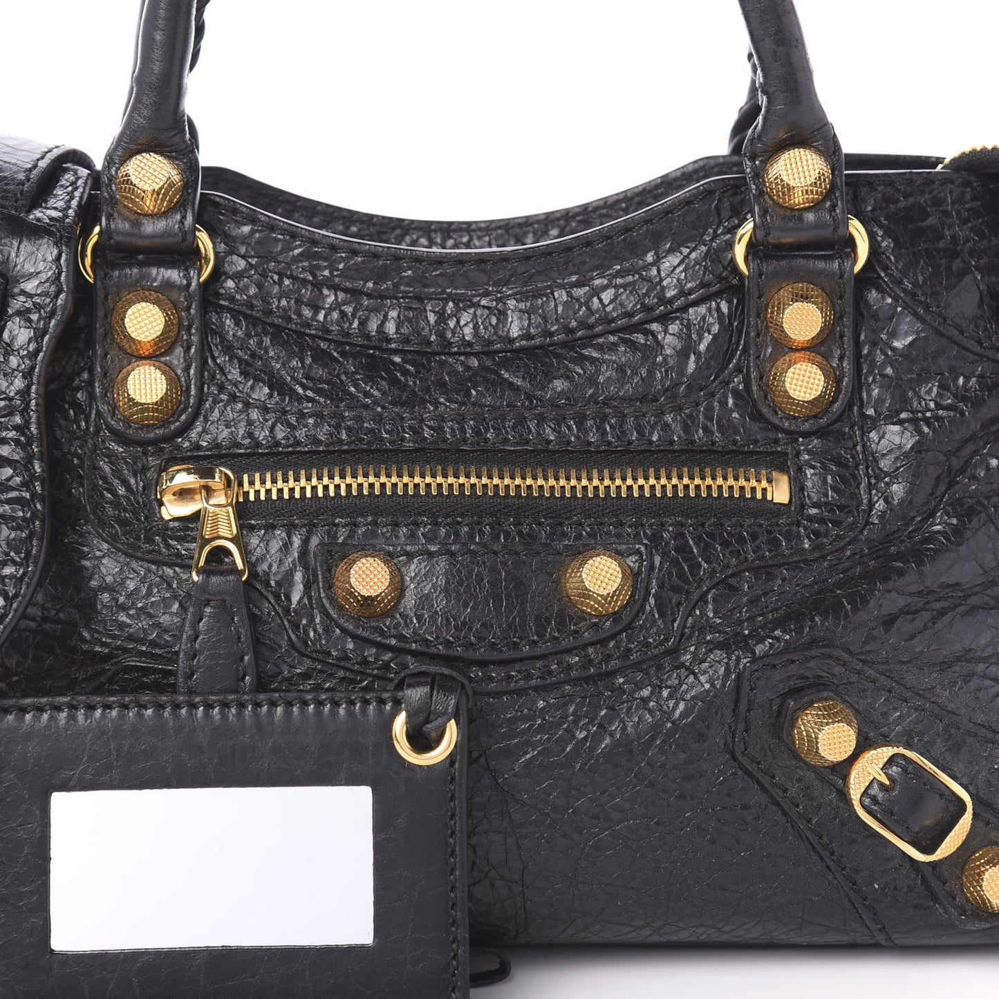 Agneau Giant 12 Gold Hardware Mini City Black
