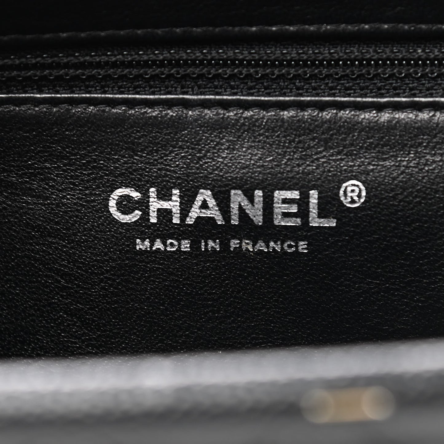 Caviar Quilted Timeless Clutch Black
