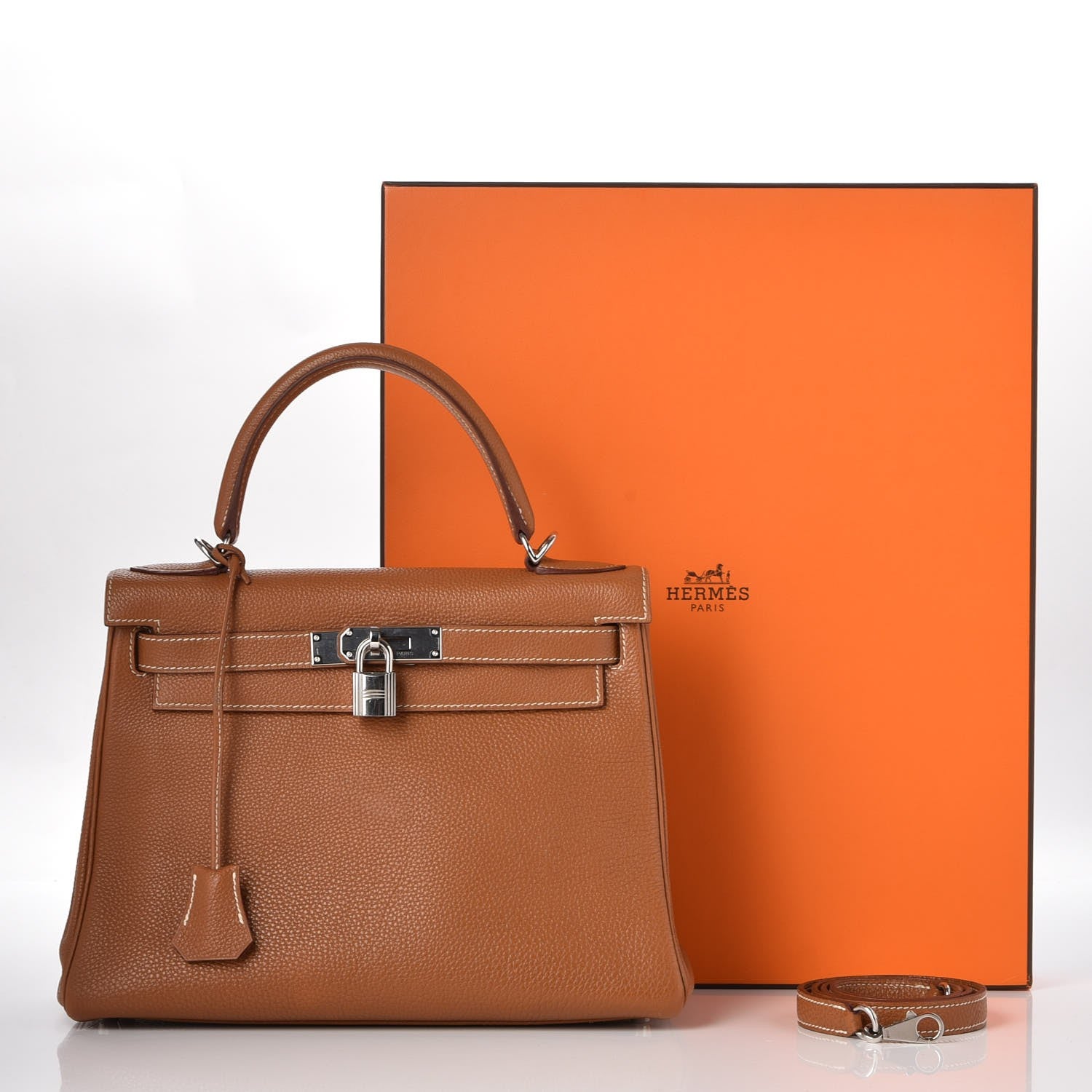 Hermes Togo Kelly Retourne 28 Gold 31 of 31