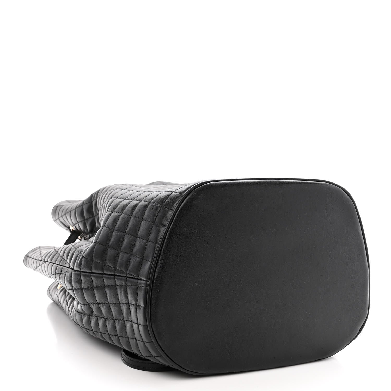Celine Calfskin Quilted Small C Backpack Black 4 of 10