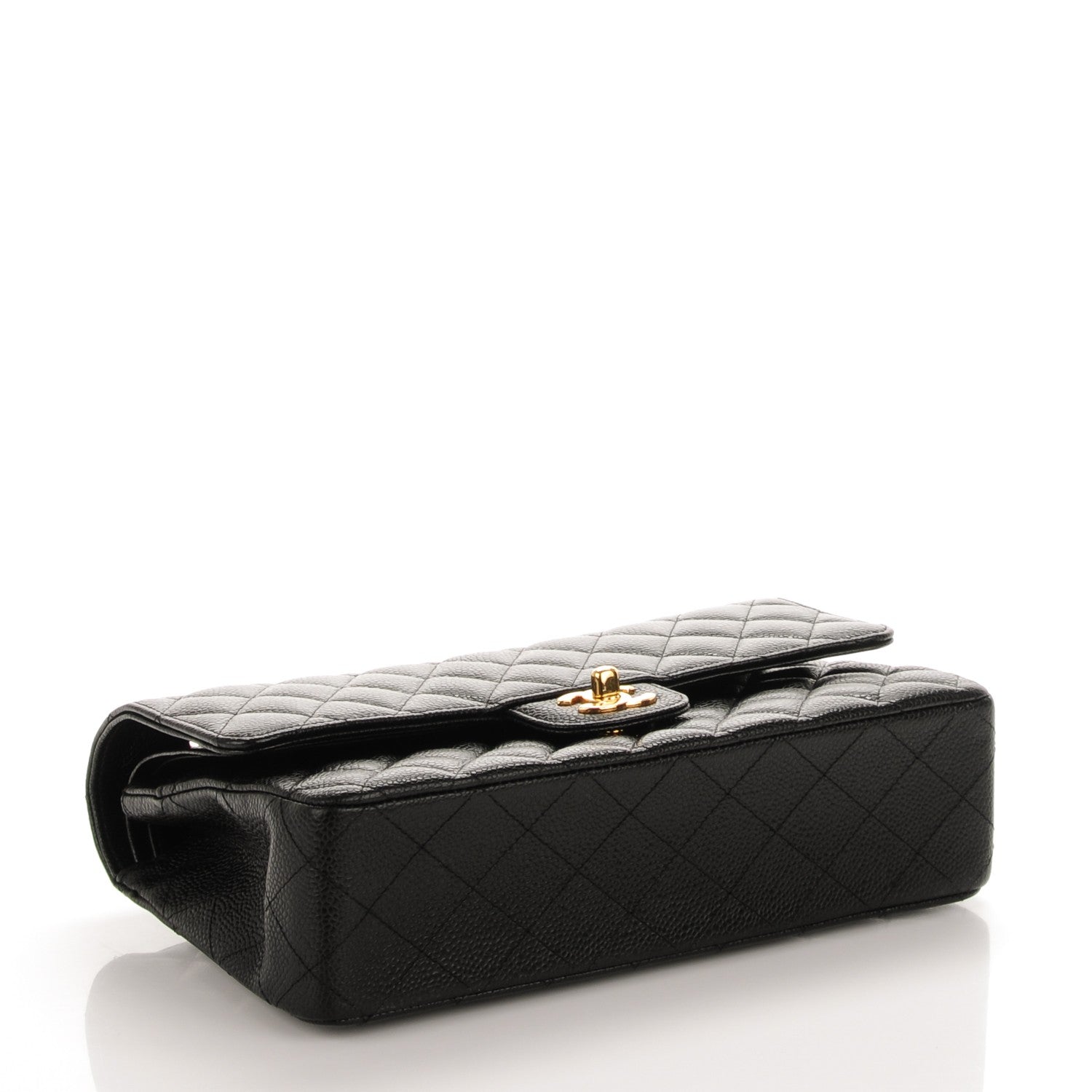 Chanel Caviar Quilted Medium Double Flap Black 4 of 7