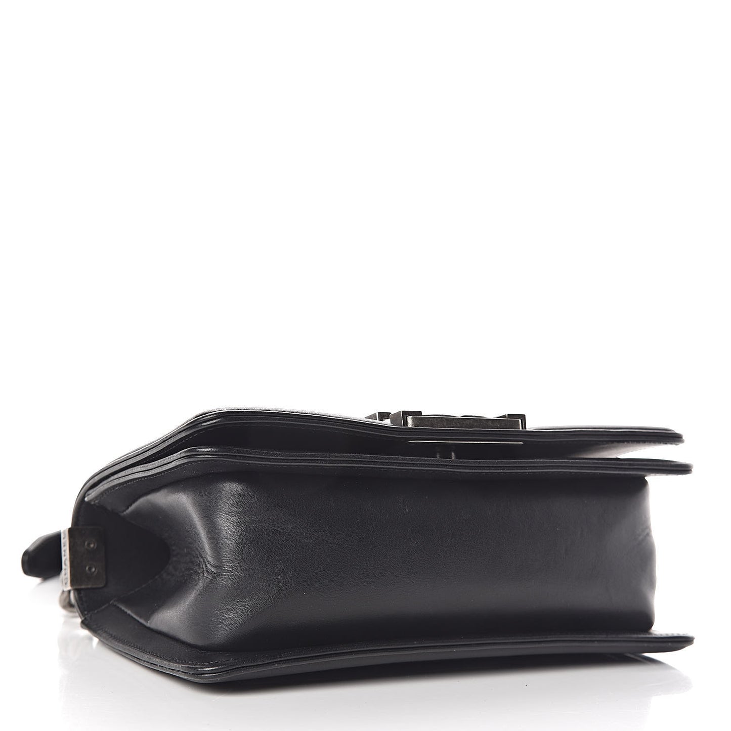 Galuchat Stingray Small Boy Flap Black