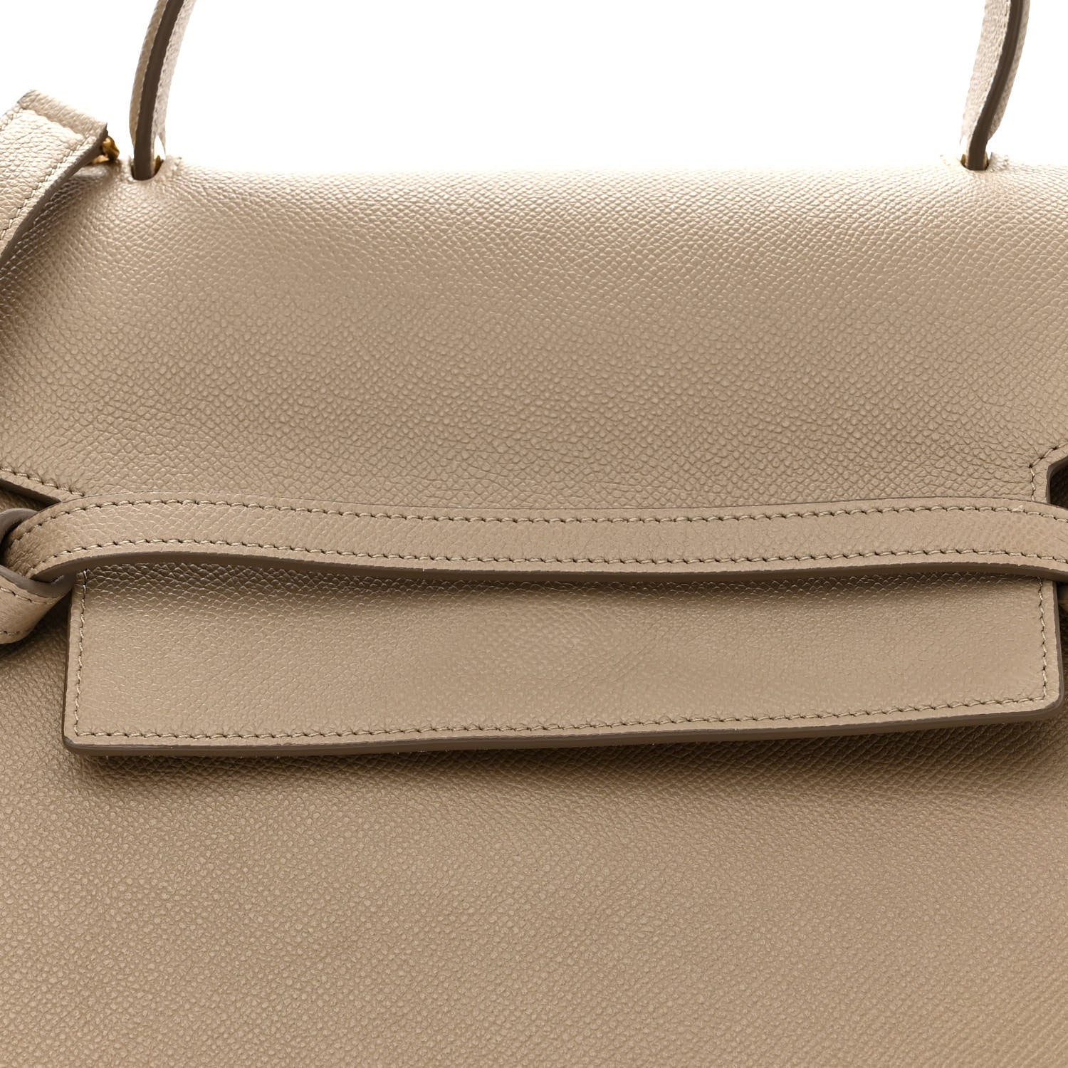 Celine Grained Calfskin Mini Belt Bag Light Taupe 9 of 11
