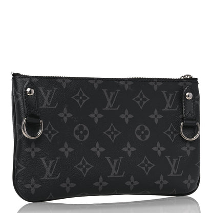 Louis Vuitton Reverse Monogram Eclipse Trio Messenger Small Pochette 3 of 11
