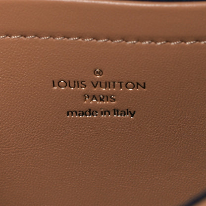 Louis Vuitton Lambskin Embossed Monogram Pochette Coussin Camel 6 of 8