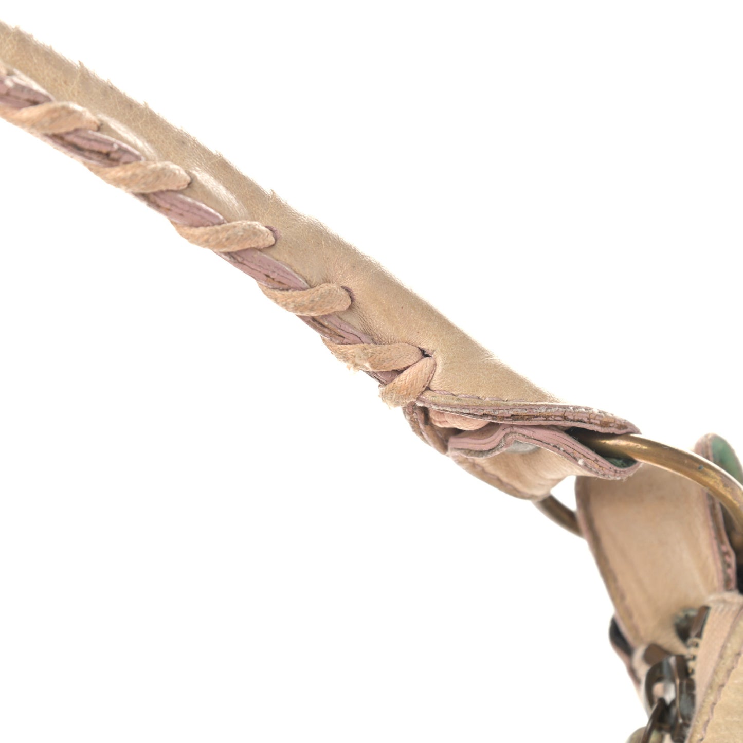 Agneau Classic Hardware Day Hobo Beige