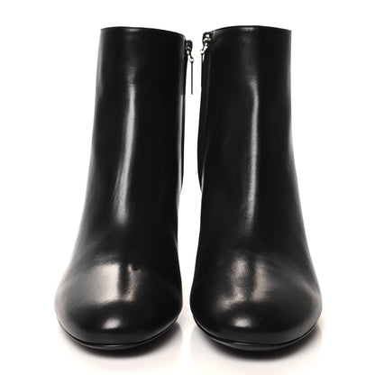 Saint Laurent Nappa Vendome Loulou Ankle Zip Boot 38.5 Black 2 of 9