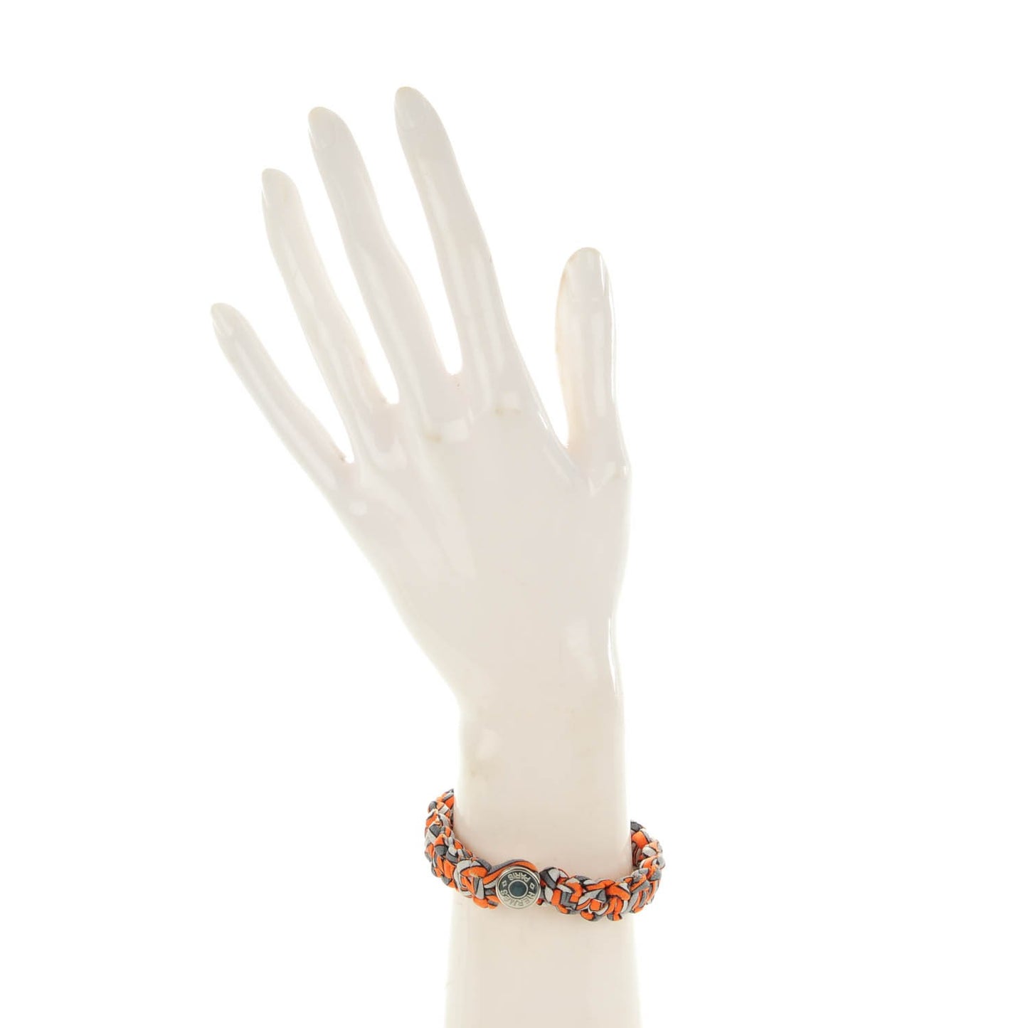 Silk Twill Kid Bracelet S Orange