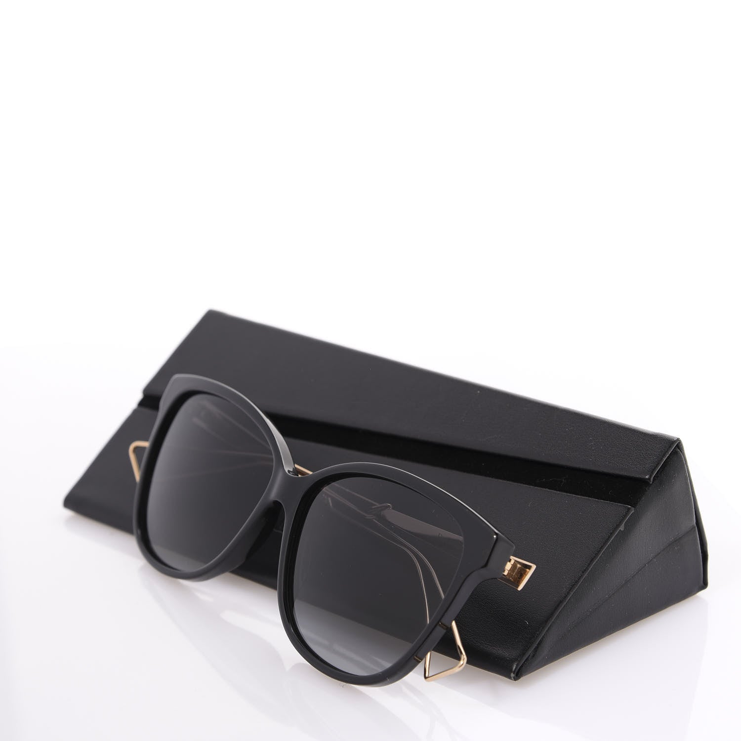 Christian Dior Confident 2 Sunglasses Black Gold 8 of 8