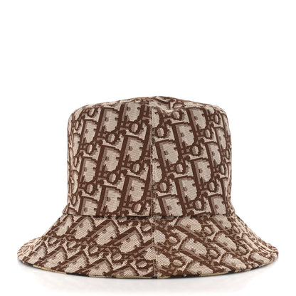 Christian Dior Oblique Leopard Reversible Mizza Bucket Hat Beige 11 of 12