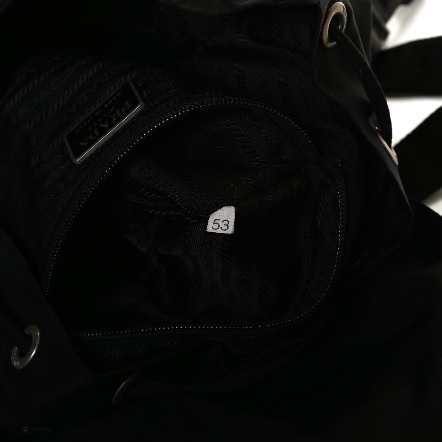 Tessuto Nylon Vela Small Backpack Black