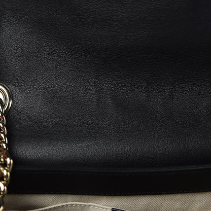 Gucci Guccissima Medium Emily Chain Shoulder Bag Black 17 of 17