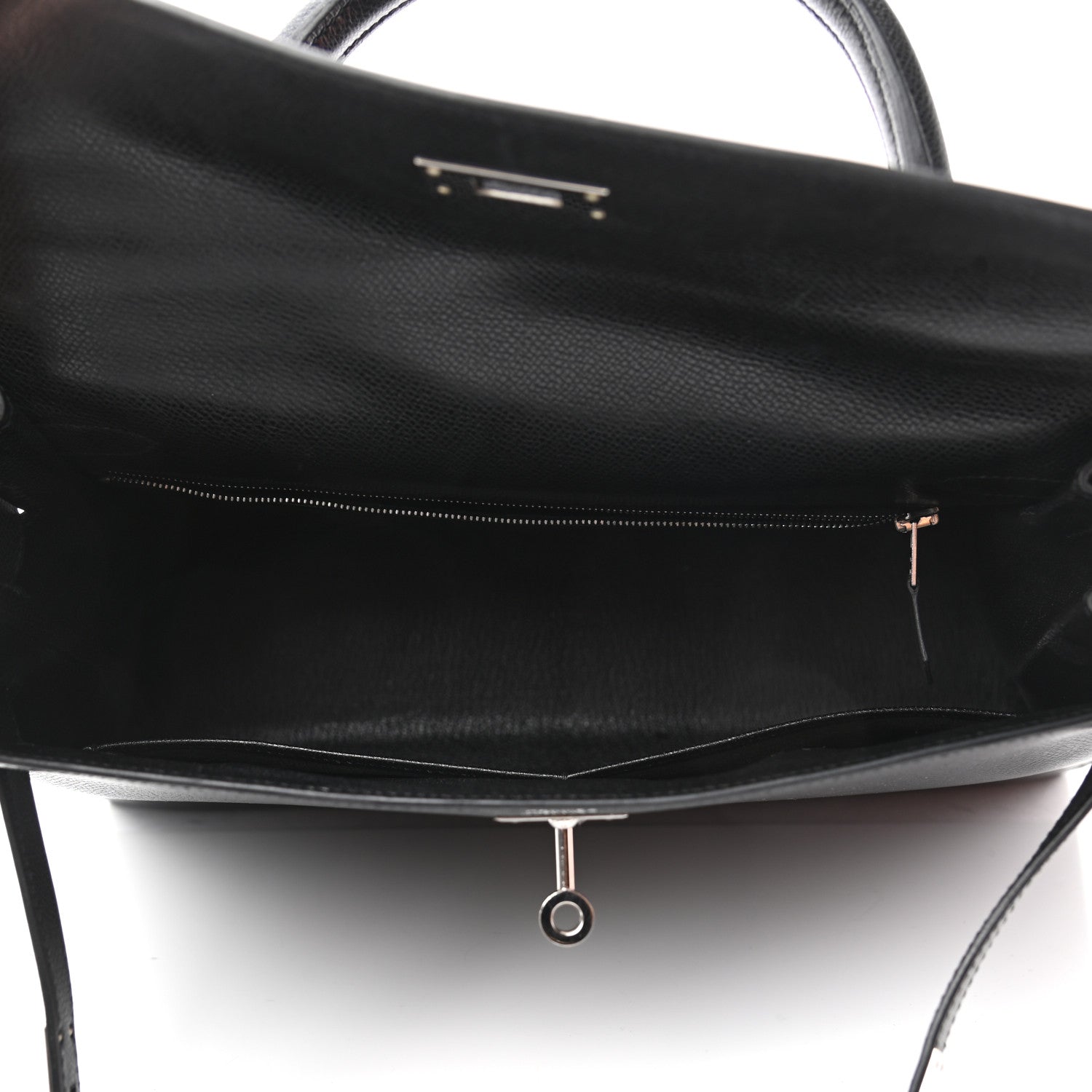Hermes Epsom Kelly Sellier 32 Black 5 of 10