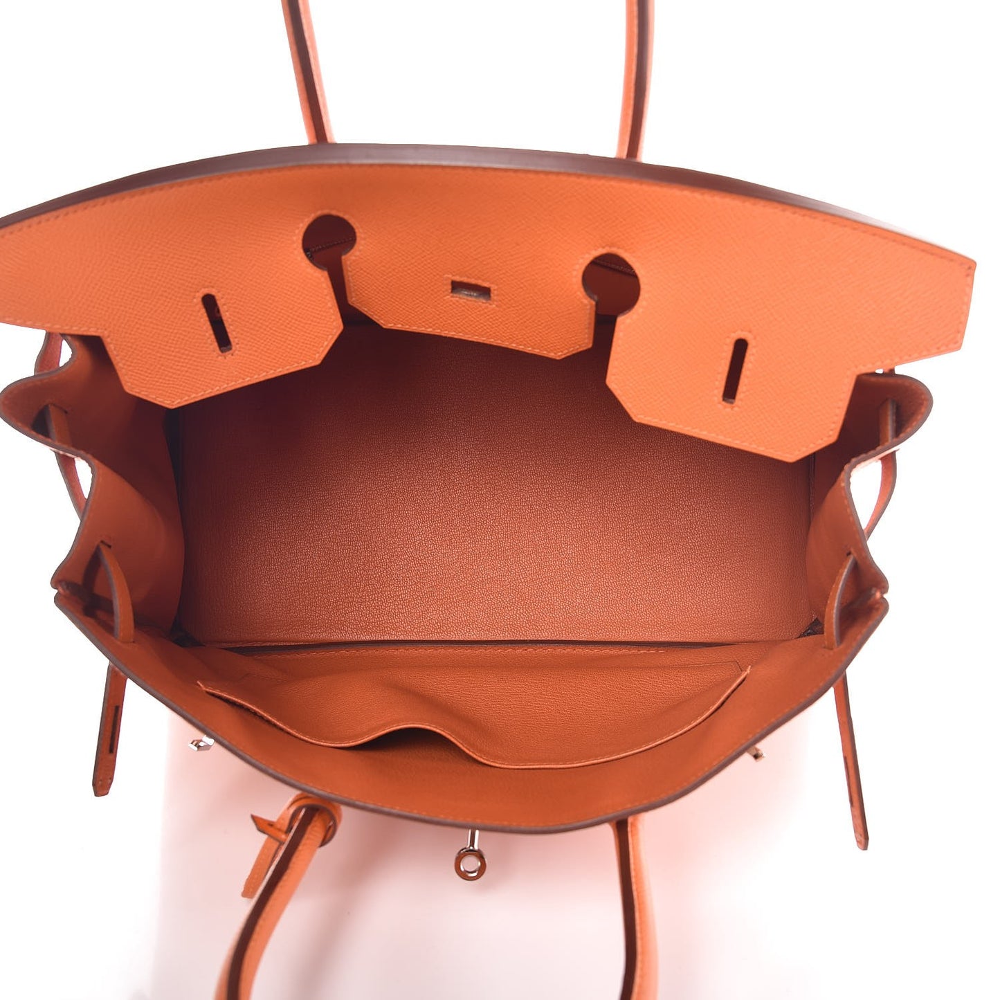 Epsom Birkin 35 Orange