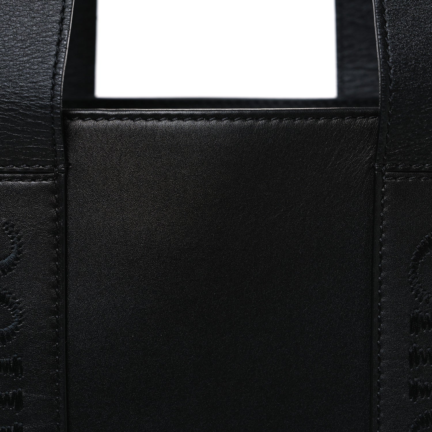 Chloe Calfskin Medium Woody Tote Black 8 of 10
