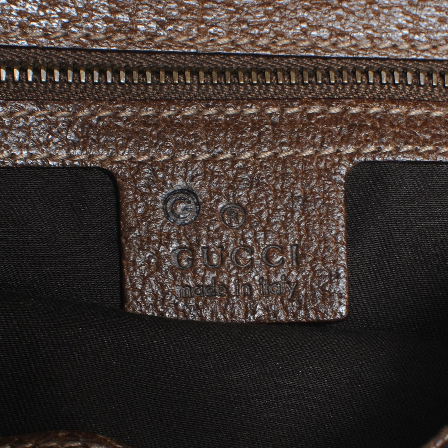 Monogram Studded Pelham Runway Flap Bag Brown