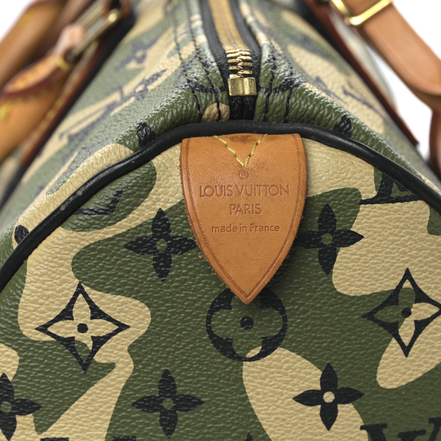 Louis Vuitton Monogram Camouflage Speedy 35 6 of 9