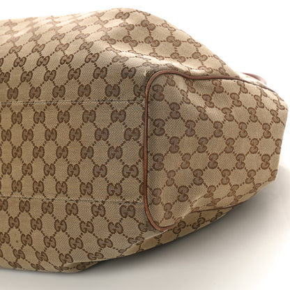 Gucci Monogram Large Sukey Tote Brown 10 of 21