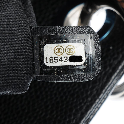 Chanel Caviar Quilted Grand Shopping Tote GST Black 7 of 7