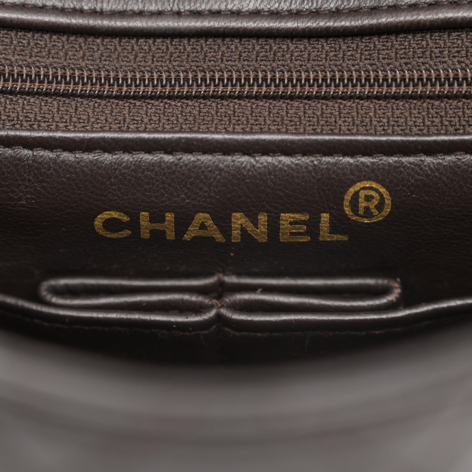 Chanel Lambskin Quilted Small Single Flap Brown 6 of 11