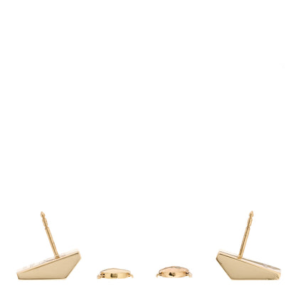 Tiffany 18K Yellow Gold Diamond Out of Retirement Earrings 3 of 6