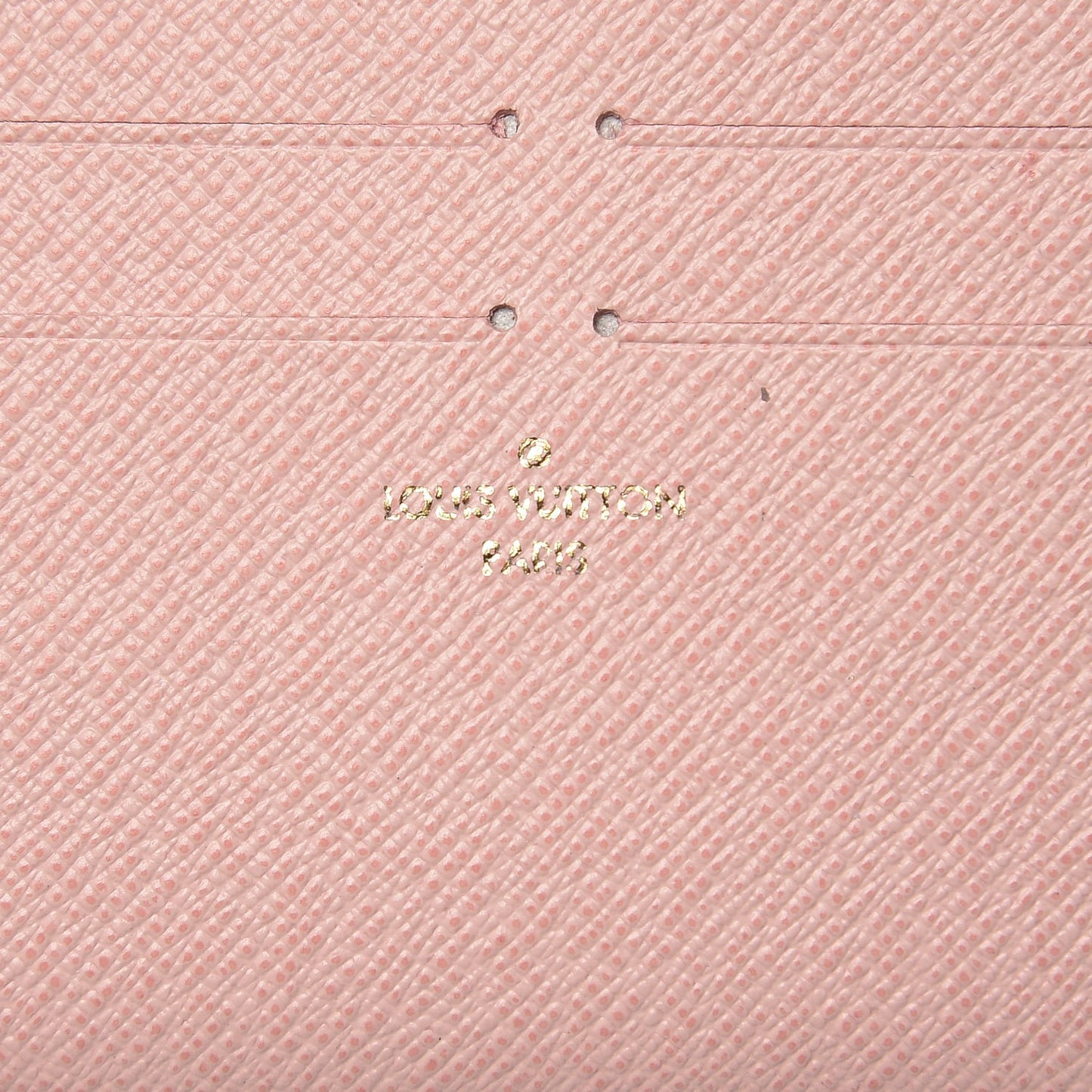 Damier Azur Pochette Felicie Chain Wallet Rose Ballerine