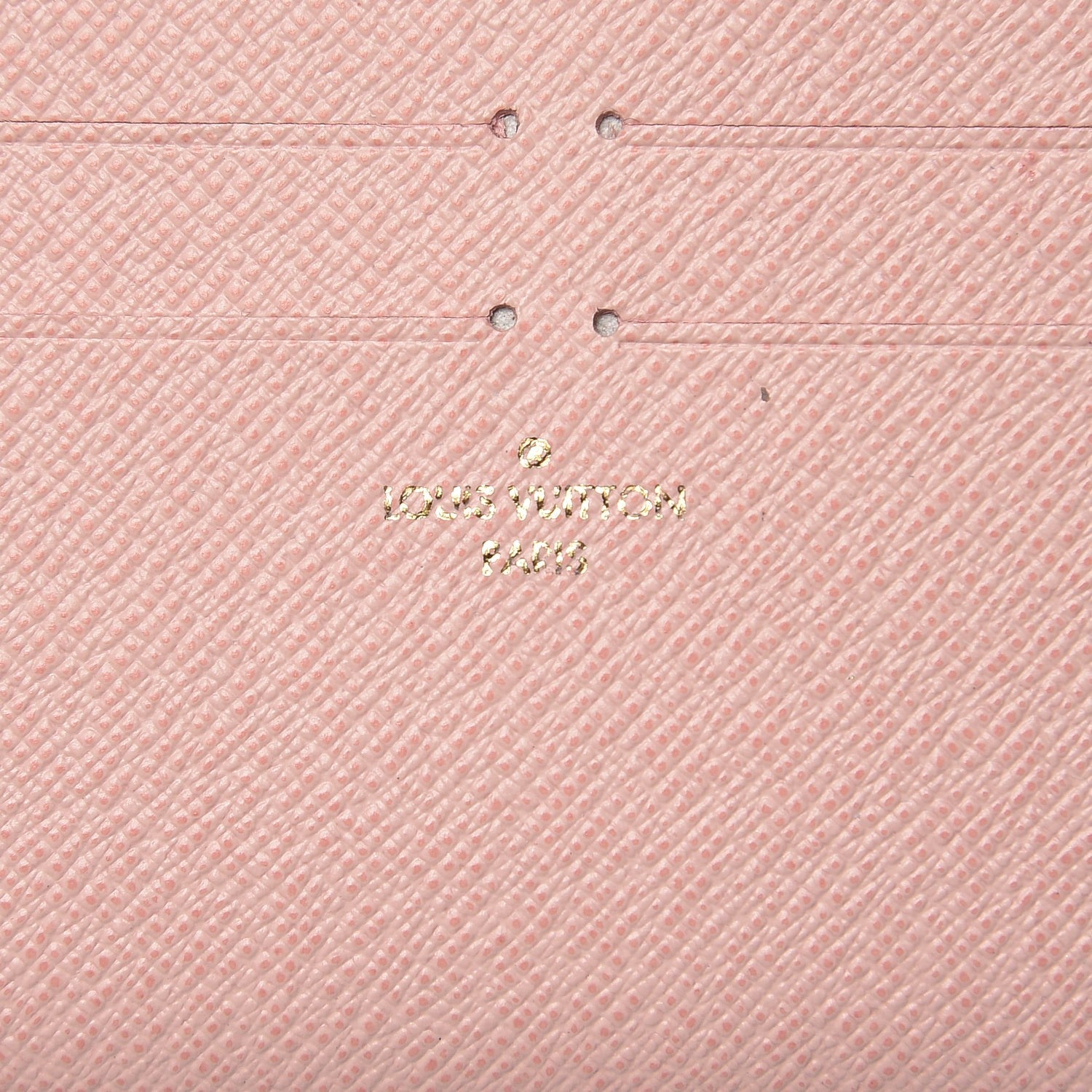 Louis Vuitton Damier Azur Pochette Felicie Chain Wallet Rose Ballerine 7 of 12