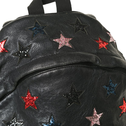 Saint Laurent Lambskin Star Applique Mini City California Backpack Black 23 of 30