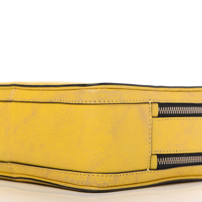 Marc Jacobs Calfskin The Box 20 Crossbody Yellow 7 of 10