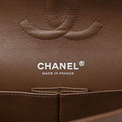 Chanel Caviar Quilted Medium Double Flap Brown 6 of 11