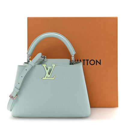 Louis Vuitton Taurillon Capucines BB Iridescent Topaz 10 of 10