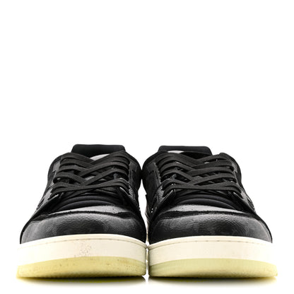 Louis Vuitton Monogram Eclipse Mens LV Trainer Sneakers 10 Black 3 of 10