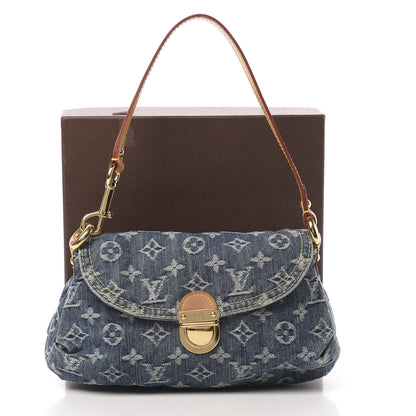 Louis Vuitton Monogram Denim Mini Pleaty Blue 12 of 12
